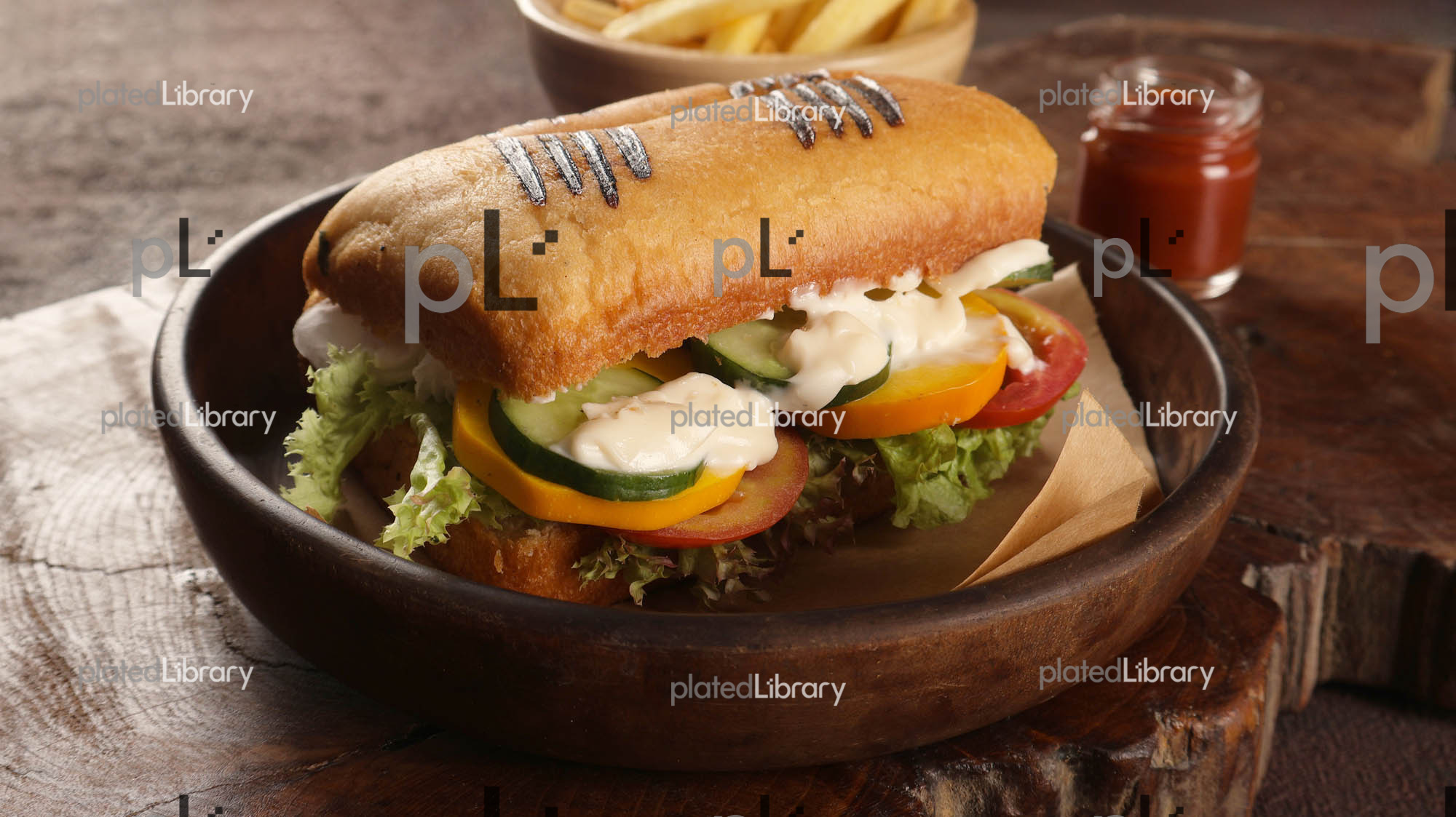 Panini Egg Sandwich