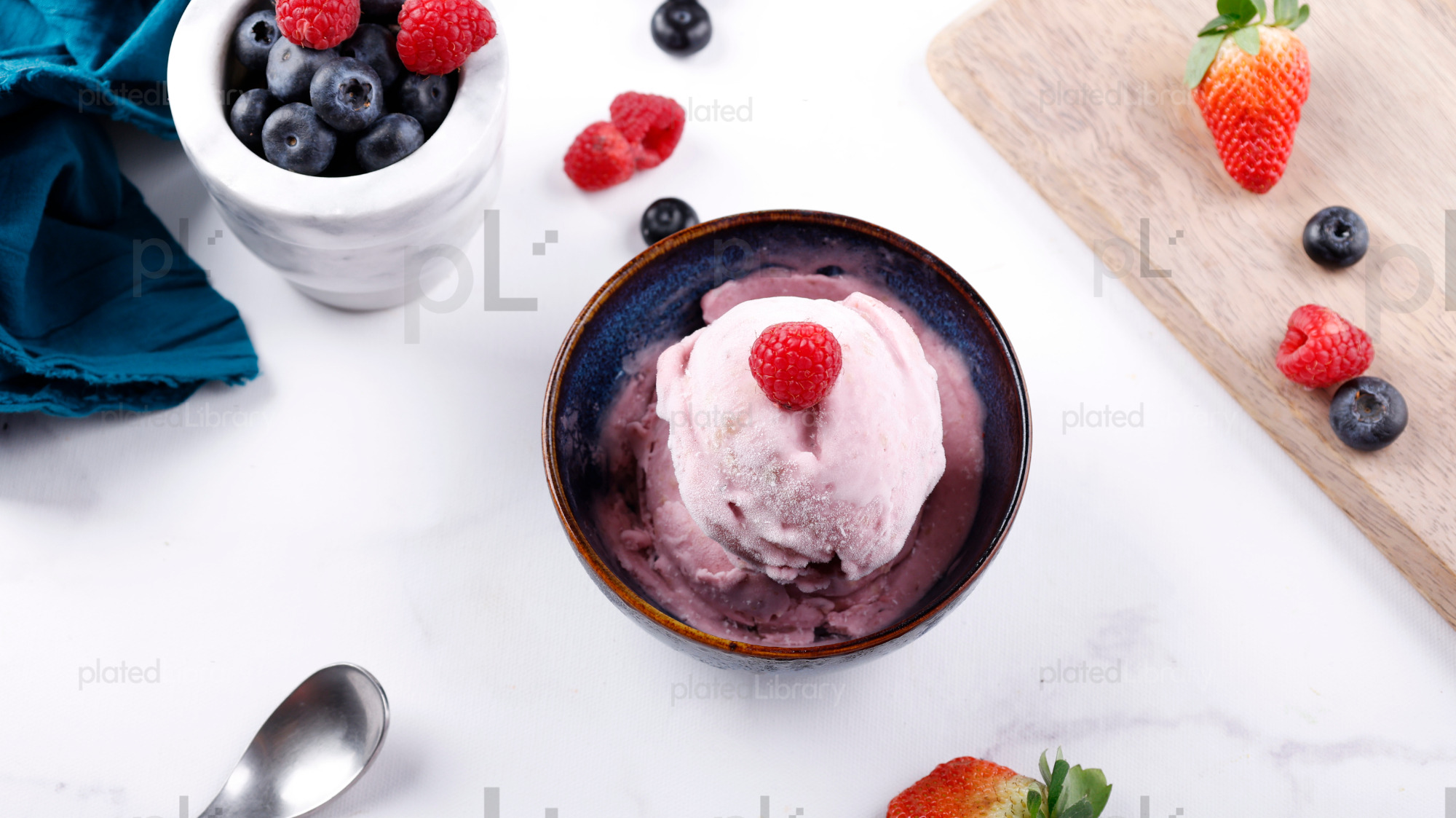 Mix Berries Ice Cream