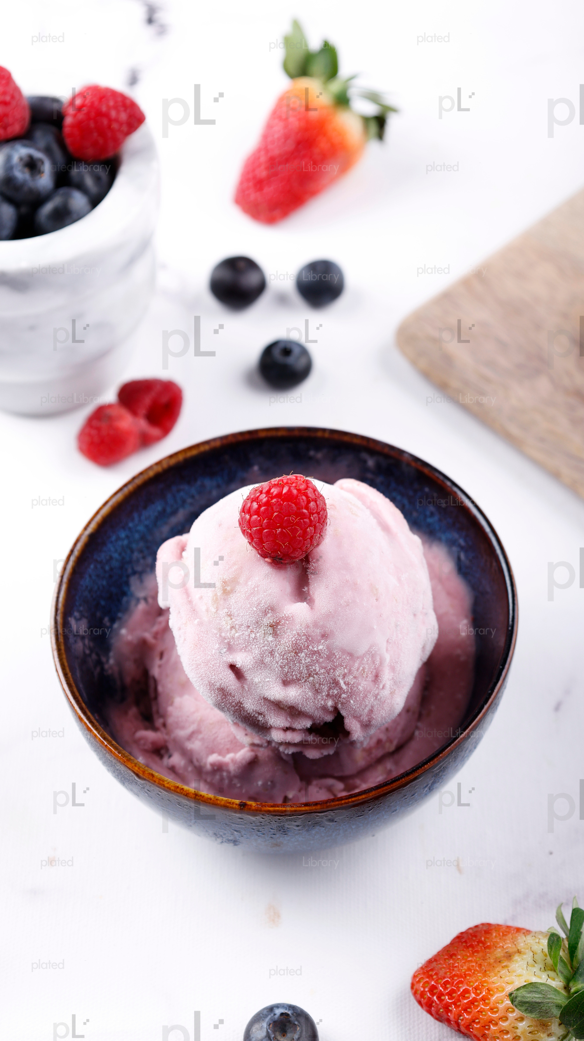 Mix Berries Ice Cream