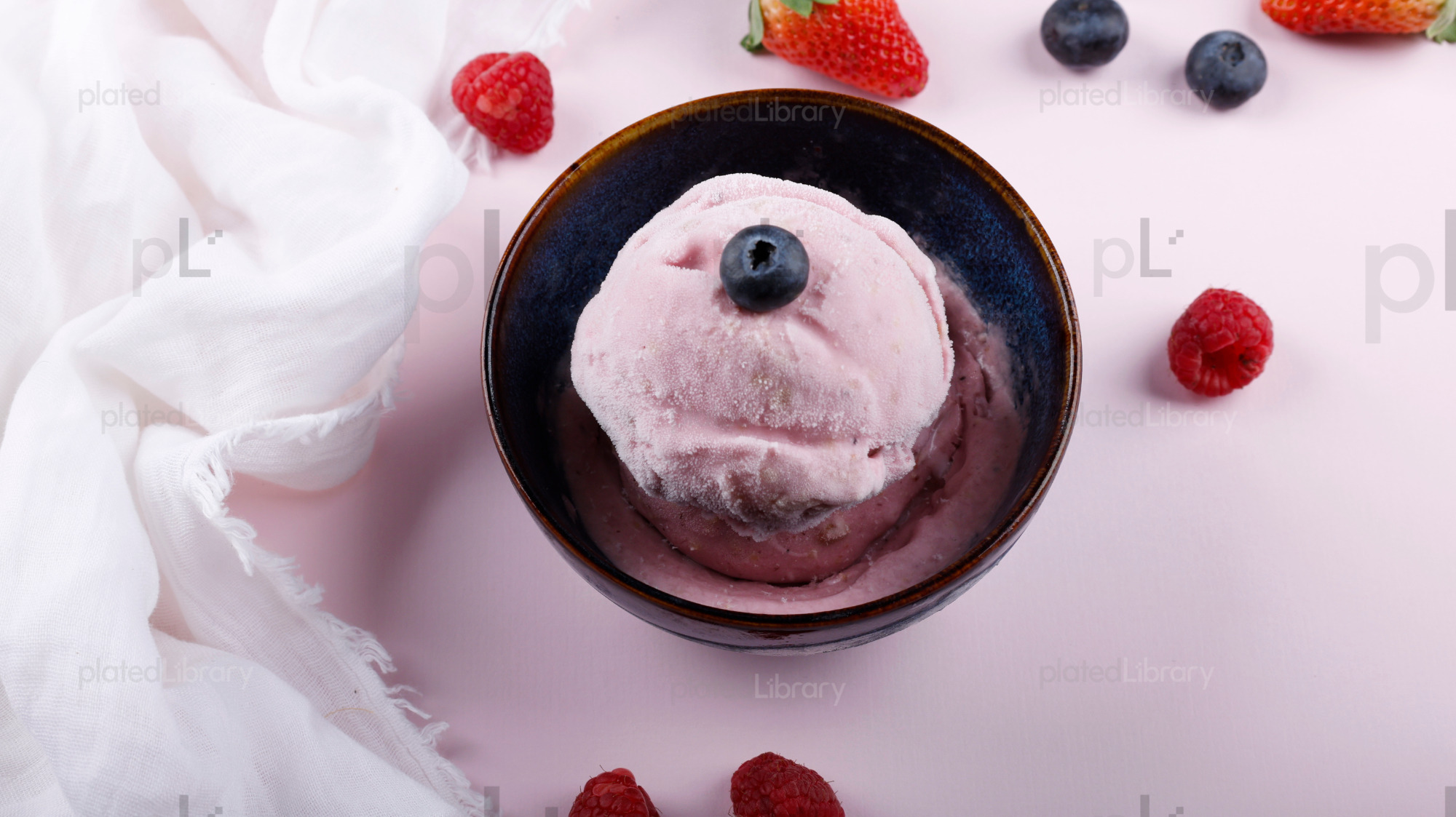 Mix Berries Ice Cream