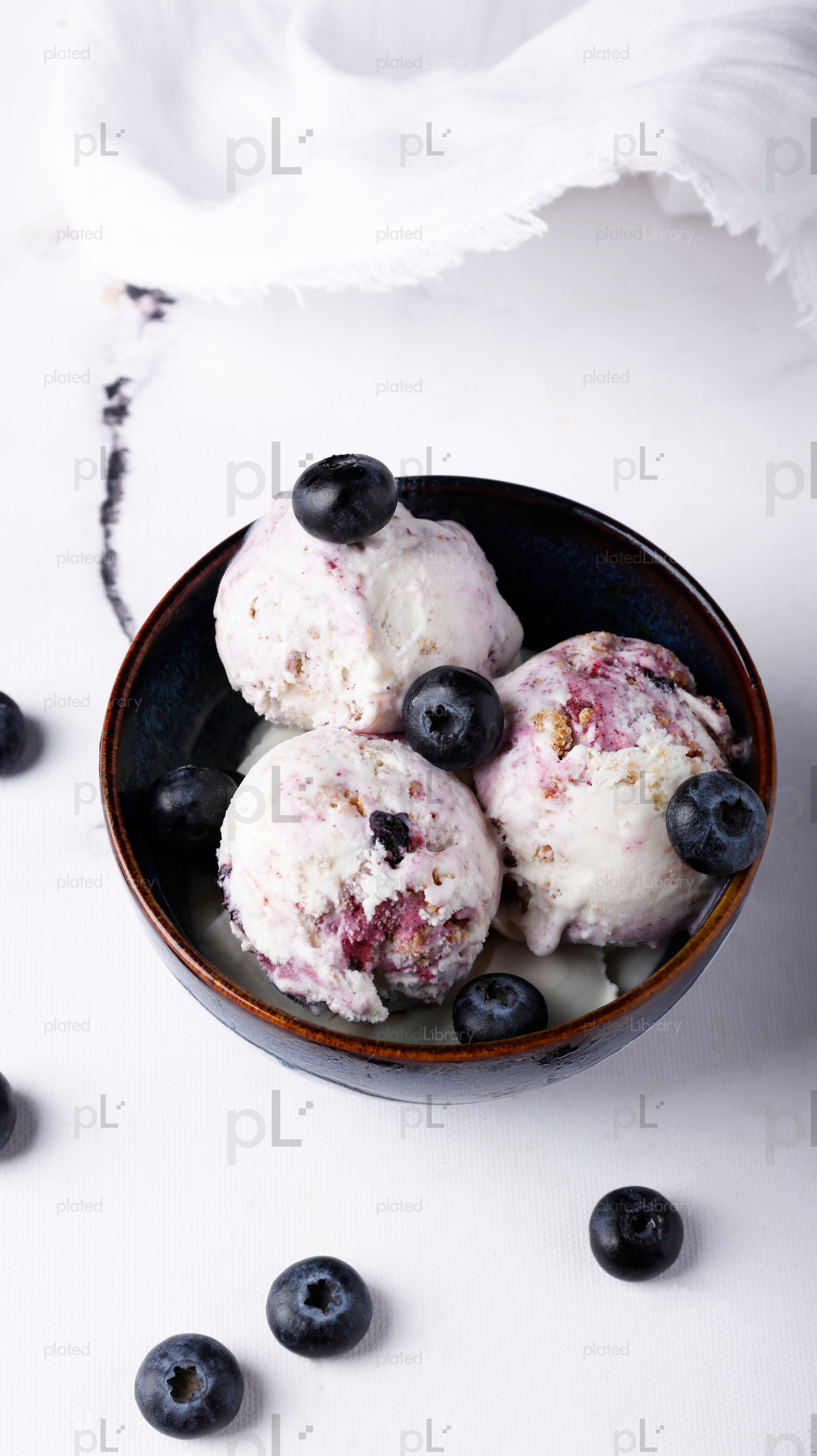 Blueberry Ice Cream