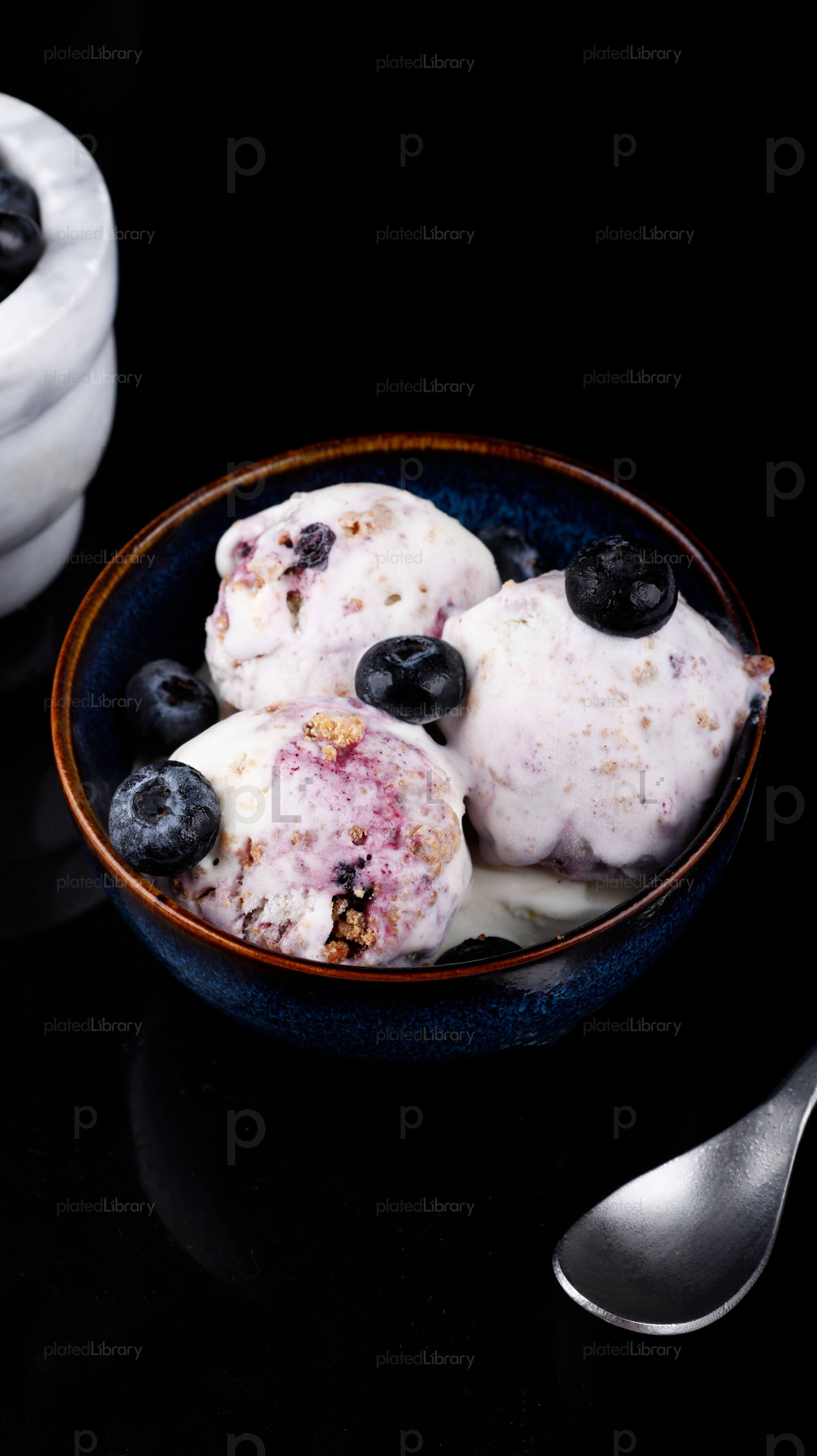 Blueberry Ice Cream